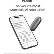 Plaud NotePin S Portable AI Voice Recorder Black - CPSBK1GXXXXX01