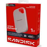 SanDisk Extreme Portable External SSD USB3.2 Gen 2x2 1TB Beige - SDSSDE7W-1T00-AW25