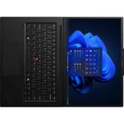 Lenovo ThinkPad P14s Gen 6 (Intel) (2025) Laptop - 2nd Series / Intel Core Ultra 7-255H / 14.5inch / 512GB SSD / 16GB RAM / 6GB NVIDIA RTX Pro 500 Blackwell GPU / Windows 11 Pro / English & Arabic Keyboard / Black / Middle East Version - [21QT0009GR]