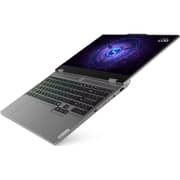 Lenovo LOQ 15IAX9 Gaming (2022) Laptop - 12th Gen / Intel Core i5-12600HX / 15.6inch FHD / 1TB SSD / 16GB RAM / 6GB NVIDIA GeForce RTX 3050 Graphics / Windows 11 Home / English & Arabic Keyboard / Luna Grey / Middle East Version - [83GS00V4AX]