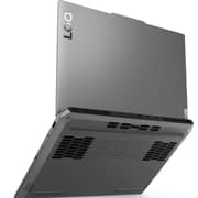 Lenovo LOQ 15IAX9 Gaming (2022) Laptop - 12th Gen / Intel Core i5-12600HX / 15.6inch FHD / 1TB SSD / 16GB RAM / 6GB NVIDIA GeForce RTX 3050 Graphics / Windows 11 Home / English & Arabic Keyboard / Luna Grey / Middle East Version - [83GS00V4AX]