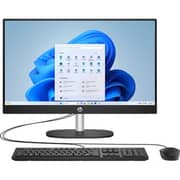HP All-in-One AI (2025) Desktop - 2nd Series / Intel Core Ultra 7-255U / 24inch FHD / 512GB SSD / 16GB RAM / Shared Intel UHD Graphics / Windows 11 / English Keyboard / Jet Black / International Version - [24-CR2051NH]