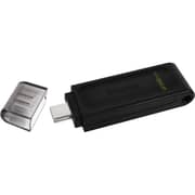 Kingston DataTraveler 70 Flash Drive USB3.2 Gen 1 256GB Black - DT70/256GB