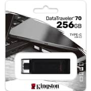 Kingston DataTraveler 70 Flash Drive USB3.2 Gen 1 256GB Black - DT70/256GB