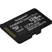 Kingston Canvas Select Plus MicroSD Memory Card With Adapter 128GB Black - SDCS3/128GB