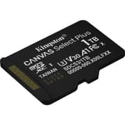 Kingston Canvas Select Plus MicroSD Memory Card With Adapter 1TB Black - SDCS3/1TB