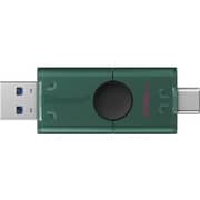 Kingston DataTraveler Duo OTG Flash Drive USB3.2 Gen 1 256GB Green - DTDEG2/256GB