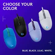 Logitech G G203 Lightsync Wired Gaming Mouse White - 910-005791