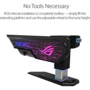 Asus ROG XH01 Herculx ARGB Graphics Card Holder Black - 90DA0020-B09000