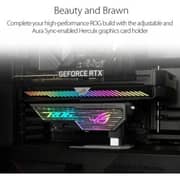 Asus ROG XH01 Herculx ARGB Graphics Card Holder Black - 90DA0020-B09000