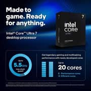 Intel Core Ultra 7 265KF Desktop Processor Black