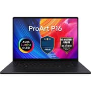 Asus ProArt P16 (2026) Laptop - AMD Ryzen AI 9-HX-370 / 16inch 3K / 2TB SSD / 64GB RAM / 8GB NVIDIA GeForce RTX 5070 Graphcs / Windows 11 Home / English & Arabic Keyboard / Nano Black / Middle East Version - [H7606WP-SR221W]