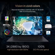 Asus ProArt P16 (2026) Laptop - AMD Ryzen AI 9-HX-370 / 16inch 3K / 2TB SSD / 64GB RAM / 8GB NVIDIA GeForce RTX 5070 Graphcs / Windows 11 Home / English & Arabic Keyboard / Nano Black / Middle East Version - [H7606WP-SR221W]