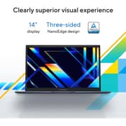 Asus Vivobook 14 (2026) Laptop - 1st Series / Intel Core 5-120U / 14inch FHD / 512GB SSD / 8GB RAM / Shared Intel Graphics / Windows 11 Home / English & Arabic Keyboard / Cool Silver / Middle East Version - [X1404VA-EB2181W]