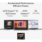 Asus Zenbook S 16 (2026) Laptop - AMD Ryzen AI 9-465 / 16inch 3K / 1TB SSD / 24GB RAM / Shared AMD Radeon Graphics / Windows 11 Home / English & Arabic Keyboard / Scandinavian White / Middle East Version - [UM5606GA-SS487W]