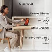 Asus Zenbook S 14 (2026) Laptop - 3rd Series / Intel Core Ultra 7-355 / 14inch WUXGA / 1TB SSD / 32GB RAM / Shared Intel Graphics / Windows 11 Home / English & Arabic Keyboard / Scandinavian White / Middle East Version - [UX5406AA-QJ246W]