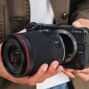 Canon EOS R6 V Mirrorless Camera Black With RF 20-50mm F4L IS USM PZ Lens