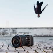Canon EOS R6 V Mirrorless Camera Black With RF 20-50mm F4L IS USM PZ Lens