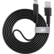 Rivacase BK12 Flat USB-C Cable 1.2m Black - PS6002