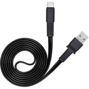 Rivacase BK12 Flat USB-C Cable 1.2m Black - PS6002