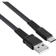 Rivacase BK12 Flat USB-C Cable 1.2m Black - PS6002