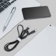 Rivacase BK12 Flat USB-C To USB-C Cable 1.2m Black - PS6005