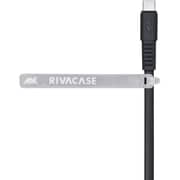 Rivacase BK12 Flat USB-C To USB-C Cable 1.2m Black - PS6005