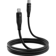 Proove Soft Silicone Durable USB-C To Lightning Cable 2m Black - CCSO27002121