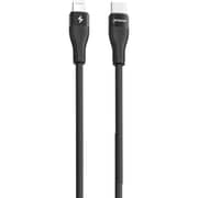 Proove Soft Silicone Durable USB-C To Lightning Cable 2m Black - CCSO27002121