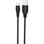 Proove Simple Silicone Durable USB To USB-C Cable 2m Black - CCSS15001221