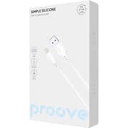 Proove Simple Silicone Durable USB To Lightning Cable 2m Black - CCSS12001122