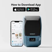 Niimbot M2 2-Inch Thermal Transfer Label Printer - 1BC13122001