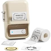 Niimbot B21S Creamy White Bluetooth Label Maker Printer - 1AC22172404