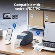 Niimbot K3 3-Inch Bluetooth and USB Label Printer - 1AE0F272404