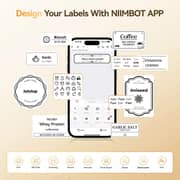 Niimbot B21S Bluetooth Label Printer - 1AC22372603