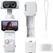 Insta360 Luna Ultra Cosmic White Action Camera Standard Bundle - CINSABTA