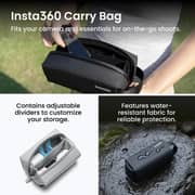 Insta360 Luna Ultra Cosmic White Action Camera Creator Bundle - CINSABTA