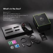 Oraimo Watch GT Smartwatch With 2 Replacement Strap Black