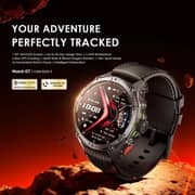 Oraimo Watch GT Smartwatch With 2 Replacement Strap Black