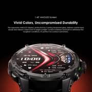 Oraimo Watch GT Smartwatch With 2 Replacement Strap Black
