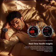 Oraimo Watch GT Smartwatch With 2 Replacement Strap Black