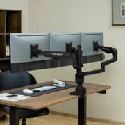 Ransor Hecaton V2 Pro RGB Triple Monitor Arm Black