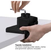 Ransor Hecaton V2 Pro RGB Triple Monitor Arm Black