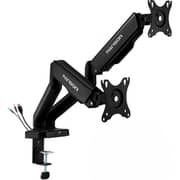 Ransor Hecaton V2 Dual Monitor Arm Black - RNSR-ARM-HV22S-01