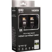 Ransor Ultra High Speed 8K HDMI Cable 1.8m Black - RNSR-CBL-H21183