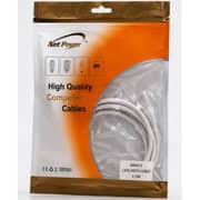Netpower Cat-6E Patch Cable 0.5m White
