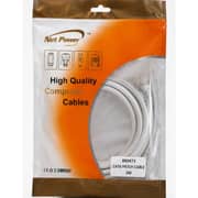 Netpower Cat-6E Patch Cable 2m White