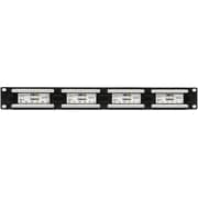 Netpower Cat-6 24 Port Patch Panel Black