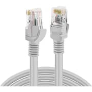 S-Tek High Speed Cat-6E Patch Cable 0.5m Grey
