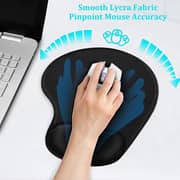 S-Tek Gel Mouse Pad Black